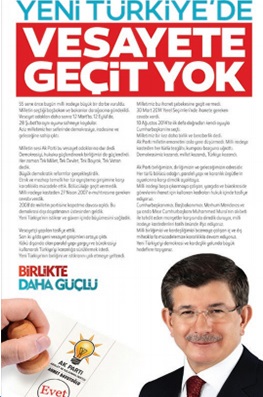 Blok Hareketi 7 Haziran 2015 Genel Secimi