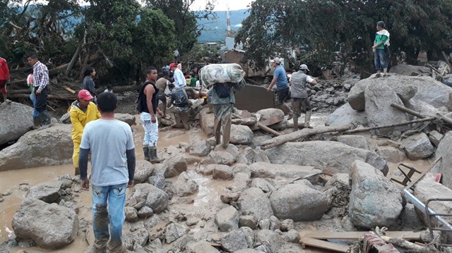 Kolombiya'daki sel felaketi

