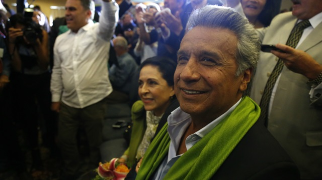 Ekvador'da devlet başkanlığı seçimini Moreno kazandı.