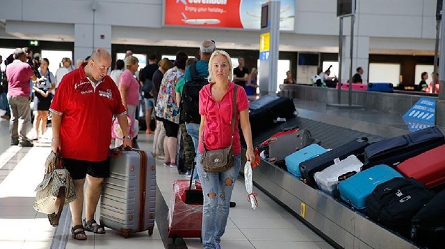 Geçen ay Rusya'dan Antalya'ya gelen yolcu sayısı 2016'nın aynı ayına göre yüzde 816 arttı.
