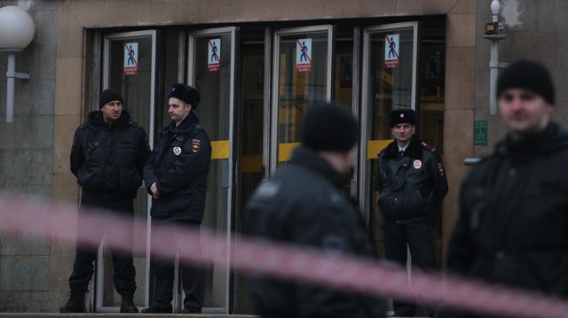 St. Petersburg metro station shut by Russian police following attack