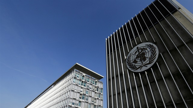 The headquarters of the World Health Organization (WHO) is pictured in Geneva, Switzerland