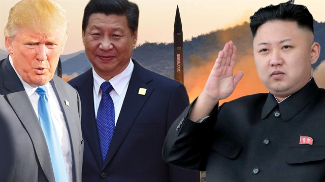 Trump'ın güvenlik danışmanlarının, ABD'nin Kuzey Kore ve Çin politikalarına yönelik raporlar hazırladıkları belirtti. 