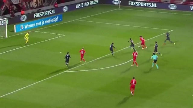Milli futbolcu gollerine devam ediyor.