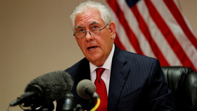 ABD Dışişleri Bakanı Rex Tillerson, Esed rejimi ile ilgili açıklama yaptı.