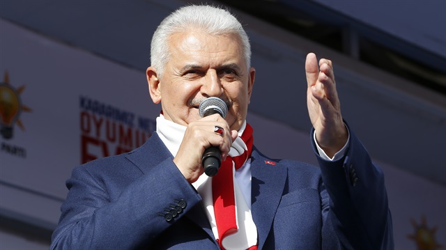 Başbakan Binali Yıldırım. 