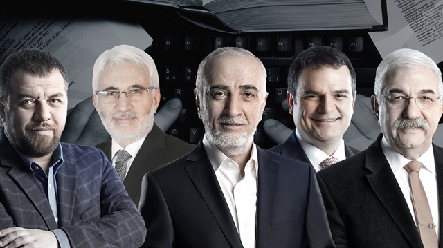​İsmail Kılıçarslan, Hasan Öztürk, Abdullah Muradoğlu, Kemal Öztürk ve Ali Saydam.