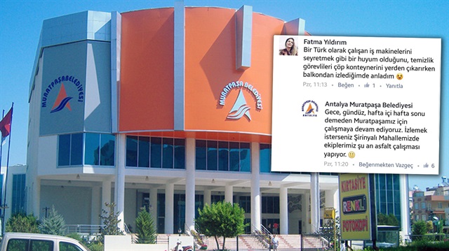Antalya Muratpaşa Belediyesi​nin paylaşımı büyük ilgi çekti. 