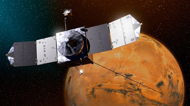 Nasa 2013 yılının Eylül ayından bu yana Maven adlı aracıyla Mars yüzeyinde çalışmalar yapıyordu. 