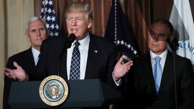 ABD Başkanı Trump, Suriye'ye yapılan hava saldırısına ilişkin açıklama yaptı.