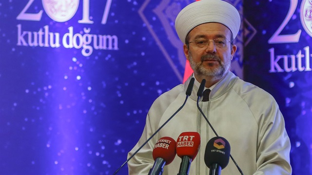 Diyanet İşleri Başkanı Mehmet Görmez  