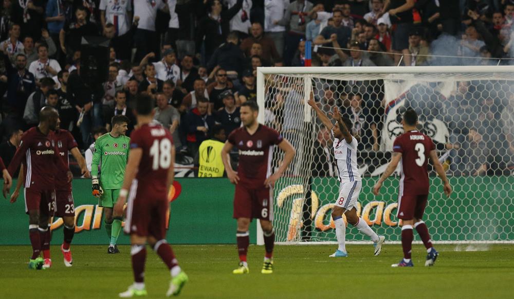 lyon 2 1 bjk genis ozet ve macin
