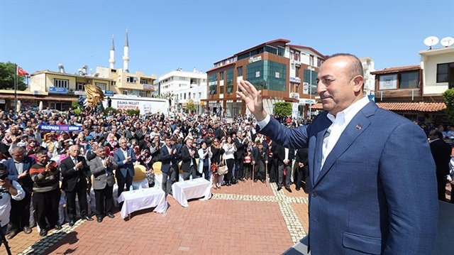 Dışişleri Bakanı Mevlüt Çavuşoğlu.