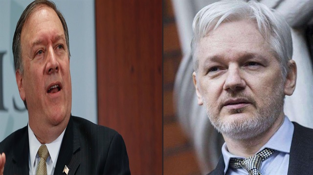Mike Pompeo ve Julian Assange
