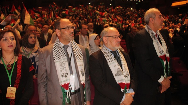 Hollanda'nın Rotterdam kentinde 15. Avrupa Filistinlileri Konferansı düzenlendi.