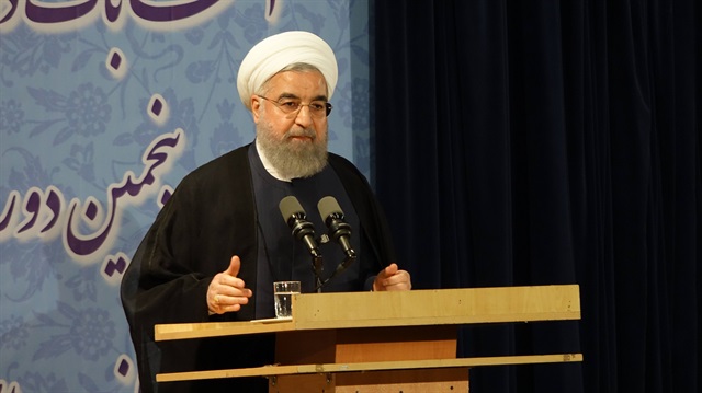 Hasan Ruhani Cumhurbaşkanlığına yeniden aday oldu.