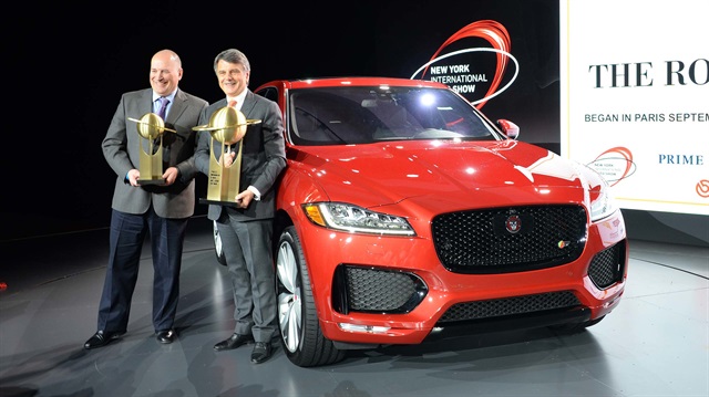 Jaguar F-Pace, yılın en iyi otomobili ödüllerine damgasını vurdu.
