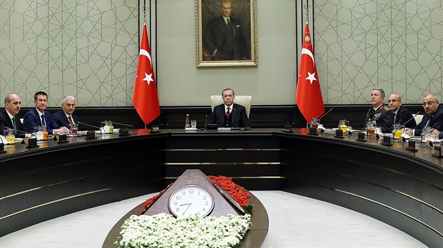 Cumhurbaşkanı Erdoğan başkanlığında düzenlenen Milli Güvenlik Toplantısı sona erdi.