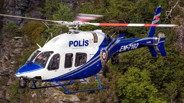 The helicopter was carrying seven police officers, two judges and three personnel.