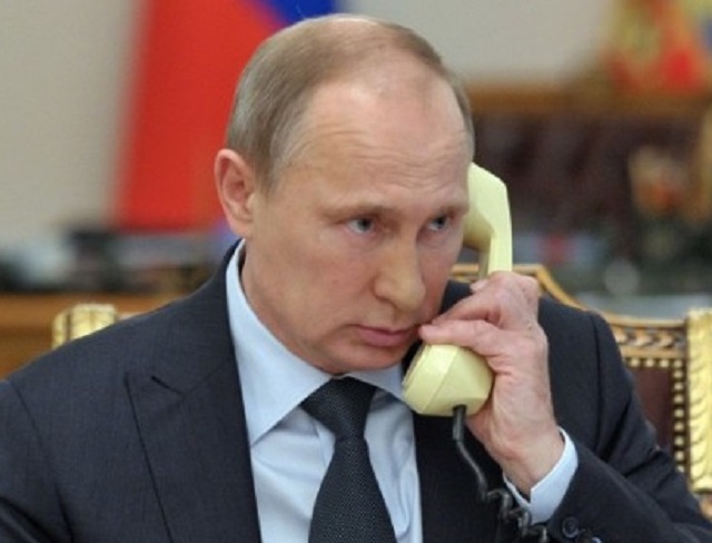 Putin'den tebrik telefonu