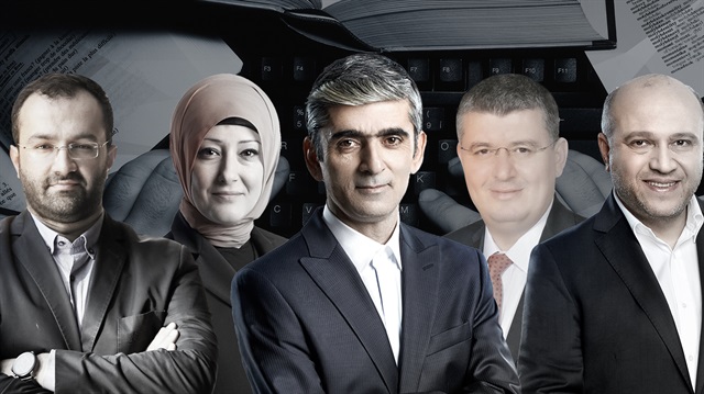 Taha Kılınç, Özlem Albayrak, ​İbrahim Tenekeci, Mehmet Acet, Salih Tuna.