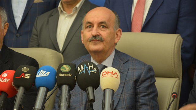 ​Çalışma ve Sosyal Güvenlik Bakanı Mehmet Müezzinoğlu açıklamalarda bulundu. 