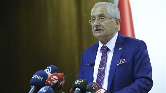 President of Supreme Electoral Council of Turkey Sadi Güven's press conference