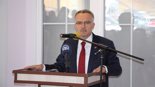 Maliye Bakanı Naci Ağbal gazetecilerin sorularını yanıtladı.