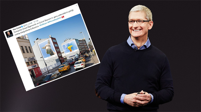 Apple CEO'su Tim Cook, Türkiye'ye özel mesaj yayınladı