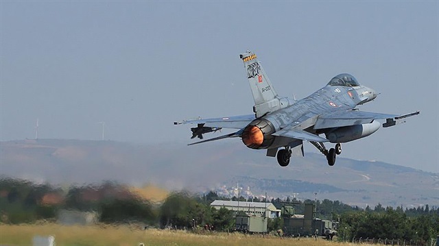 Terör örgütü PKK'ya yönelik hava operasyonu düzenlendi. 