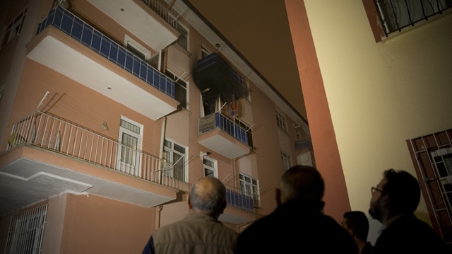 Ankara Keçiören'de ev yangını