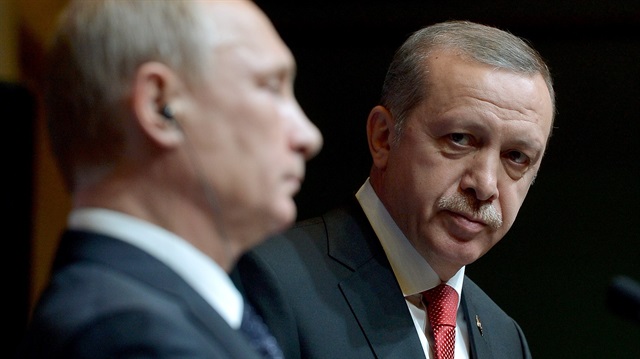 Cumhurbaşkanı Recep Tayyip Erdoğan ve Rusya Devlet Başkanı Vladimir Putin.