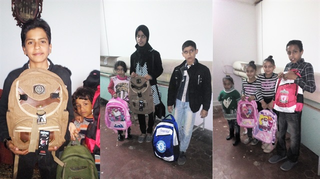 TİKA, Libya'nın Derne kentinde ilkokula giden 200 yetim çocuğa 23 Nisan hediyesi verdi.