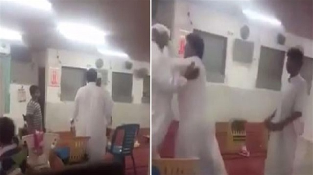 مضاربة بين شاب ومسن داخل مسجد بسبب مكان وضع كرسى أثناء الصلاة