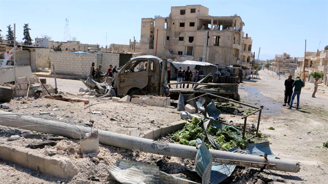 مقتل 9 مدنيين في قصف جوي على مناطق المعارضة السورية في إدلب وحمص