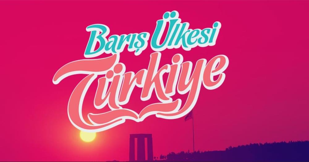 Organizasyonun teması: Barış Ülkesi Türkiye