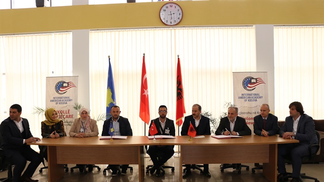 بروتوكول تعاون بين "المعارف" التركي والأكاديمية الأمريكية في كوسوفو