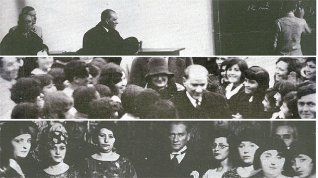 Başöğretmen Atatürk'ten kafatası dersleri
