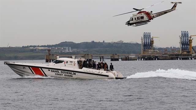Arşiv: Sahil Güvenlik Ekipleri kaza sonrası teyakkuza geçti.
