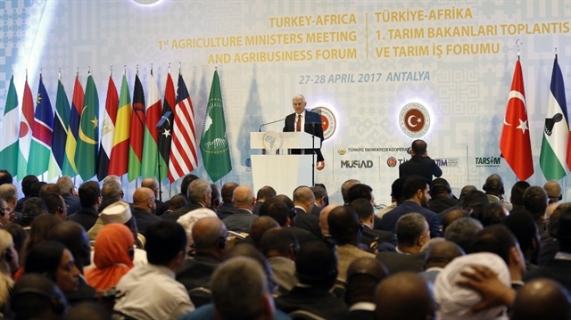 Turkish PM Yıldırım speaks at Turkey-Africa Forum