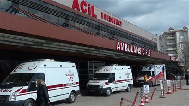 El-Bab'da yaralanan iki kişi tedavi için Kilis'e getirildi.