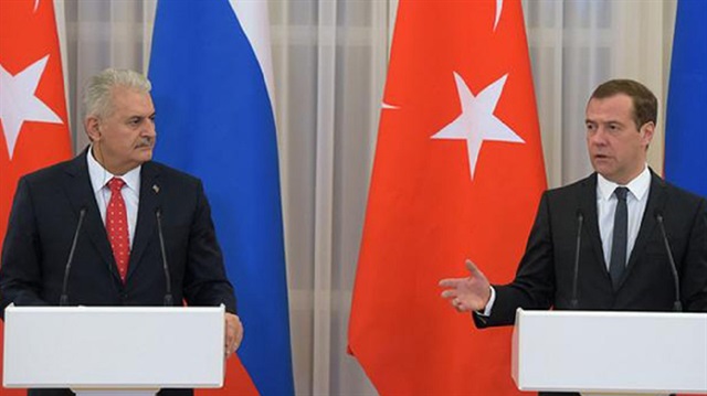 ​Başbakan Yıldırım, Rusya Başbakanı Medvedev ile telefonda görüştü.