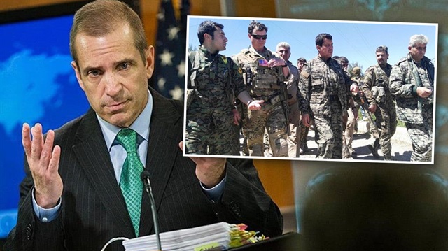 ABD Dışişleri Bakanlığı Geçici Sözcüsü Mark Toner, ABD'li askerlin teröristlerle birlikte verdiği fotoğrafı görmediğini savundu.
