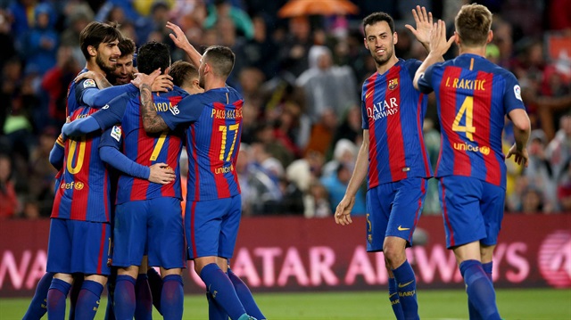 Barcelona ligde Osasuna'yı 7-1 mağlup etti.