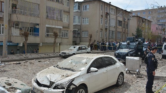 Aftermath of Diyarbakır terror attack