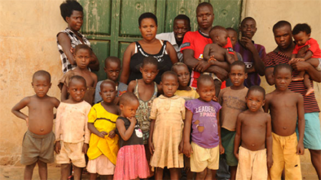 37 yaşındaki Ugandalı Mariam Nabatanzi'nin 38 çocuğu var. 