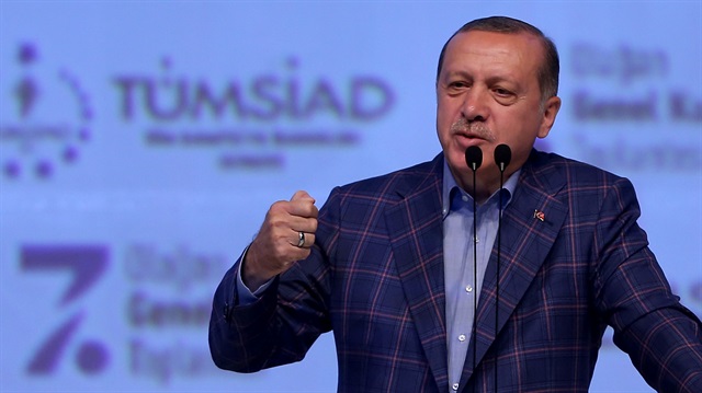 Cumhurbaşkanı TÜMSİAD Genel Kurulu'nda konuştu.