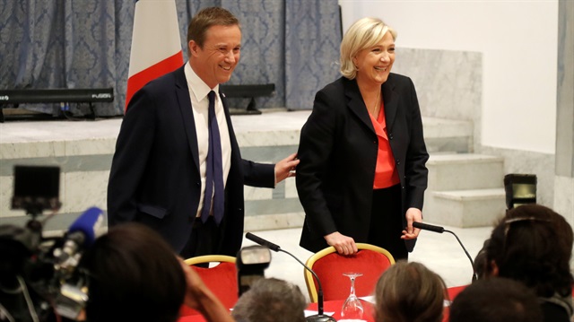 Aşırı sağcı lider Le Pen, Başbakan adayını açıkladı.