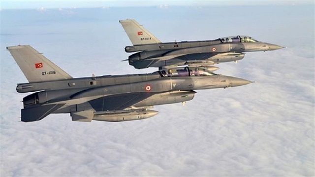 Turkish fighter jets strike PKK targets in northern Iraq