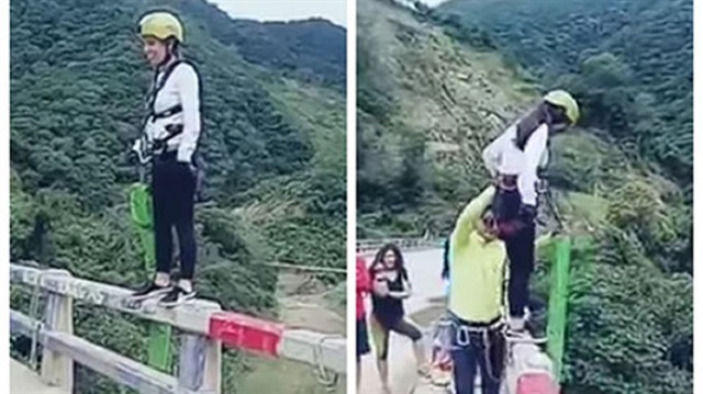 حادث مأساوي لفتاة أثناء قفزها من أعلى جسر
